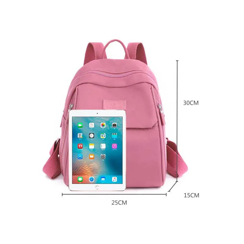 Summer Women Oxford Backpacks Large Capacity Casual Travel Bags Mochila Feminino