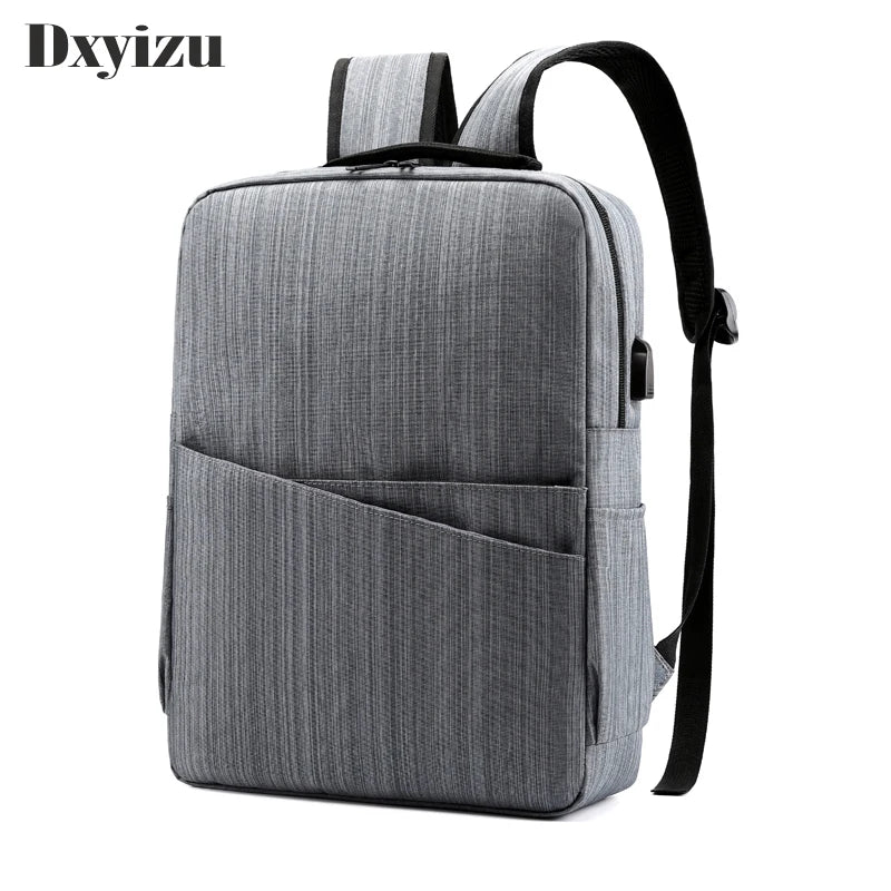 USB Laptop Backpack for Women Men 14 Inch Bag Female Male Travel Mochila