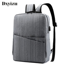 USB Laptop Backpack for Women Men 14 Inch Bag Female Male Travel Mochila