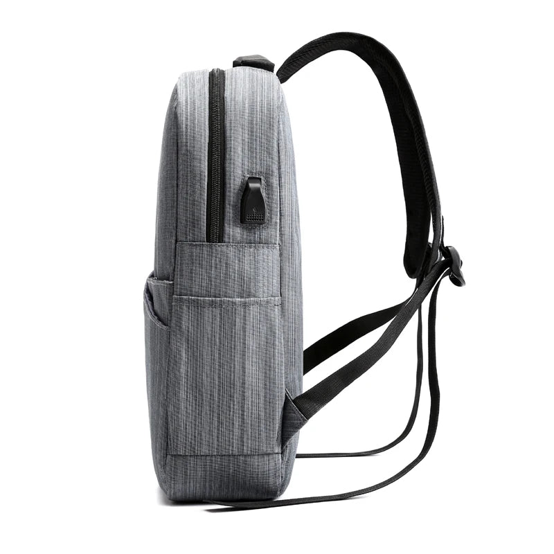 USB Laptop Backpack for Women Men 14 Inch Bag Female Male Travel Mochila