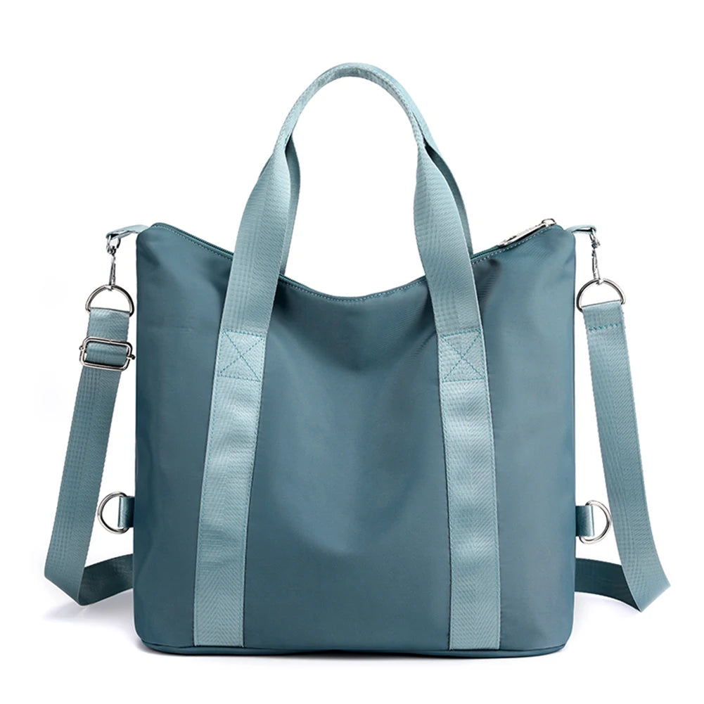 Travel Gym Duffle Bag for Women Men Nylon Shoulder Handbag