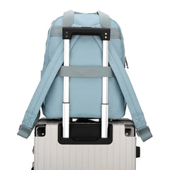 Travel Nylon Women Backpack Casual Waterproof Youth Lady School Bag