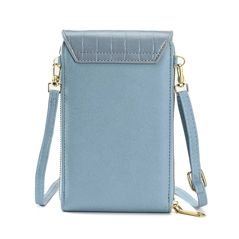 Large Capacity Double Purse Cross-body Bag for Women