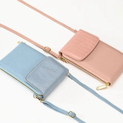 Large Capacity Double Purse Cross-body Bag for Women