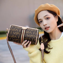Small Round Bag Letter Crossbody Bags for Women