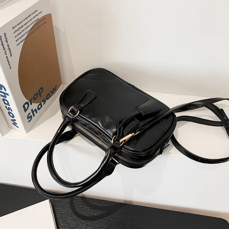 Women Crossbody Bag All-match Leather Shoulder Bags