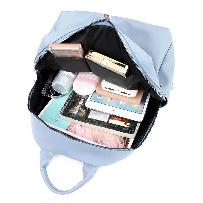 Women's Large-capacity Multifunction PU Leather Backpack