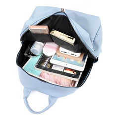 Women's Large-capacity Multifunction PU Leather Backpack