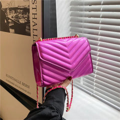 Retro Rhombus Shoulder Bag Small Square Messenger Bag