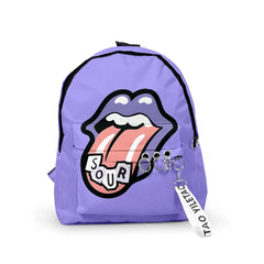 Kids' 3D School Bag, Funny Small Travel Backpack w/ Key Chain