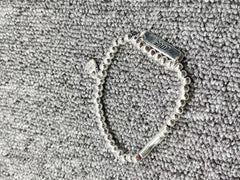 UNOde50 925 Light Nameplate Love Bracelet Holiday Jewelry