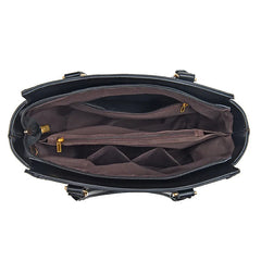 Fashion PU Leather Lady Handbag Large Capacity Messenger Shoulder Bag