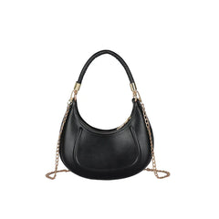 Vintage Leather Clutch Purse Small Shoulder Chain Crossbody Hobo Bag