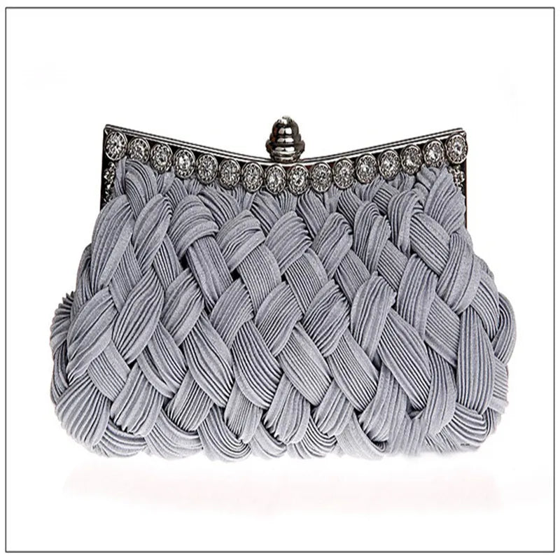 Vintage Silt Silt Pocket & Evening Bags Women Wedding Bag WY08