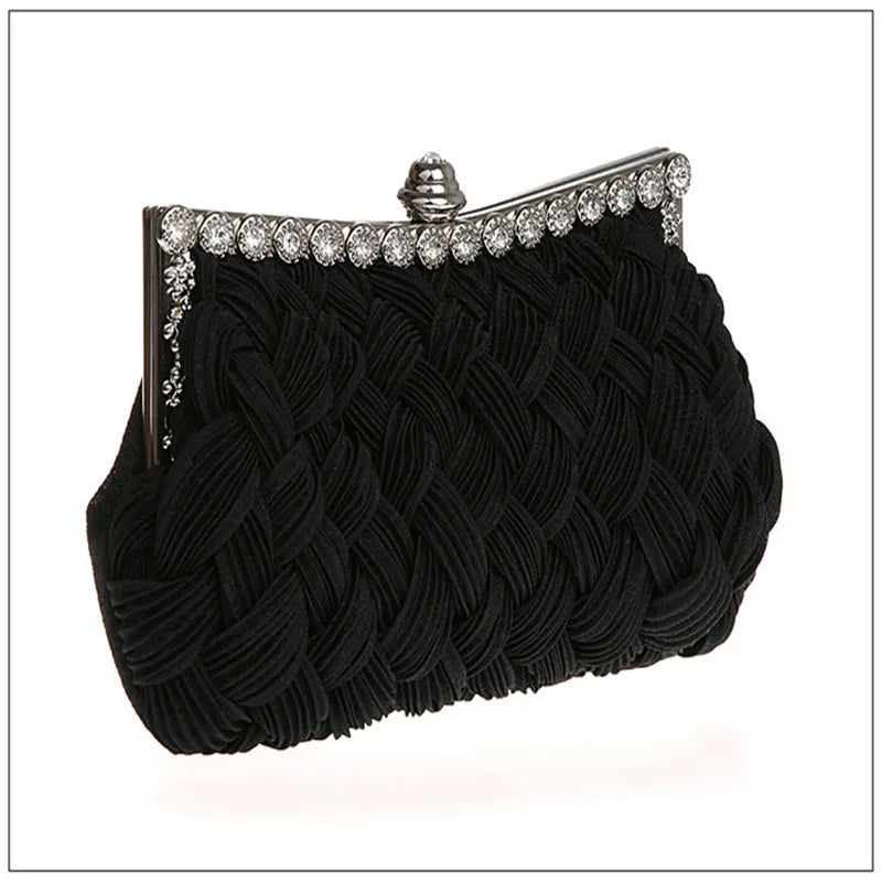 Vintage Silt Silt Pocket & Evening Bags Women Wedding Bag WY08