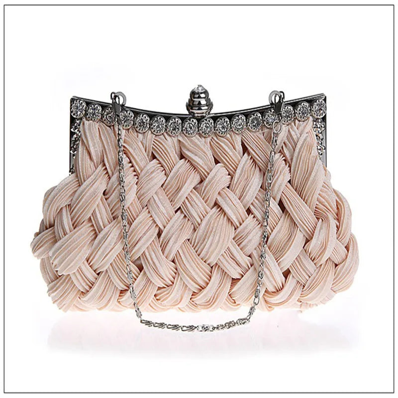 Vintage Silt Silt Pocket & Evening Bags Women Wedding Bag WY08