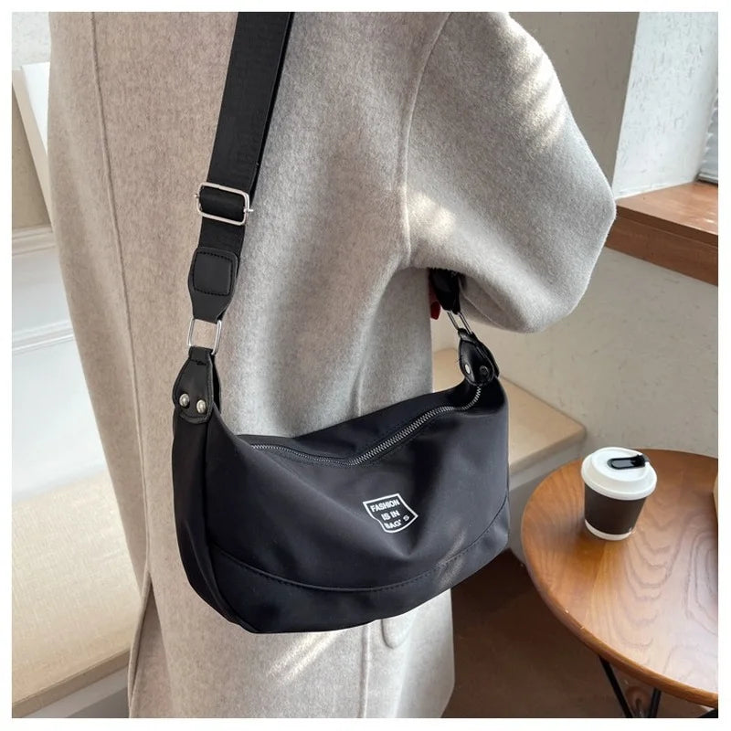 Vintage Shopper Bag Woman Shoulder Underarm Casual Ladies Small Purse Handbag