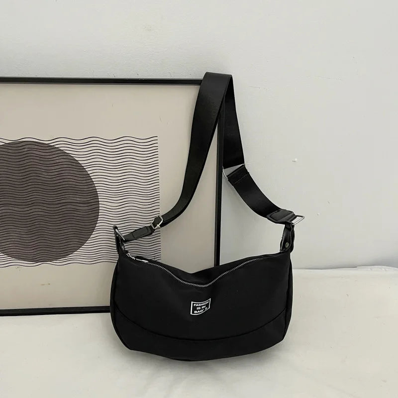 Vintage Shopper Bag Woman Shoulder Underarm Casual Ladies Small Purse Handbag