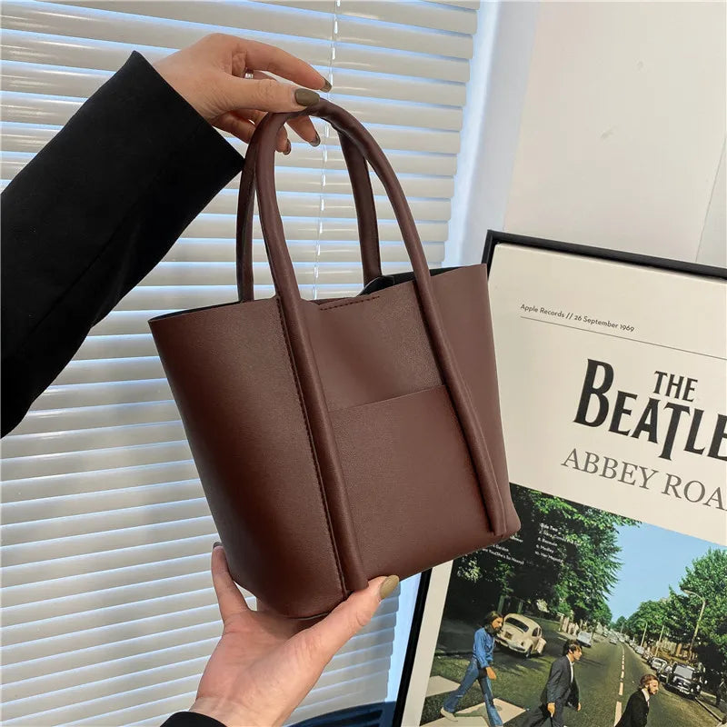 Vintage Shoulder Bags Women's Handbags Large Capacity Retro Tote Bags