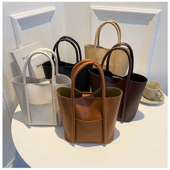 Vintage Shoulder Bags Women's Handbags Large Capacity Retro Tote Bags