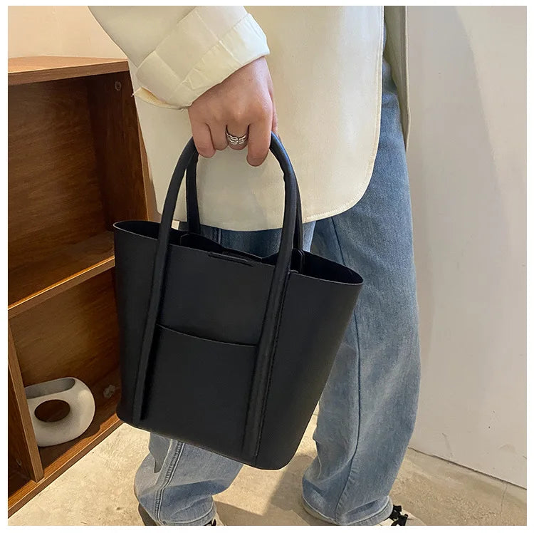 Vintage Shoulder Bags Women's Handbags Large Capacity Retro Tote Bags