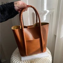 Vintage Shoulder Bags Women's Handbags Large Capacity Retro Tote Bags