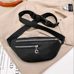 Women Waist Pack PU Chest Bag For Women