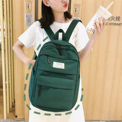 Waterproof Nylon Backpack for Women Travel Backpacks Female School Bag