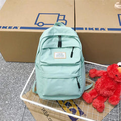 Waterproof Nylon Backpack for Women Travel Backpacks Female School Bag