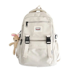 Waterproof Nylon Women Backpack Multilayer Travel bag