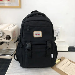 Waterproof Nylon Women Backpack Japanese Schoolbag