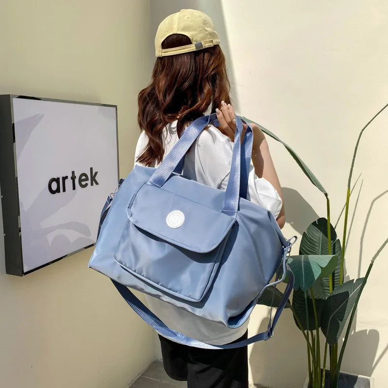 Waterproof Travel Sports Bag Ladies Outdoor Gym Bags Women Fitness Tote