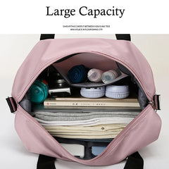 Waterproof Travel Sports Bag Ladies Outdoor Gym Bags Women Fitness Tote