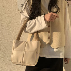 Winter Single Shoulder Tote Women Space Pad Cotton Feather Down Bag