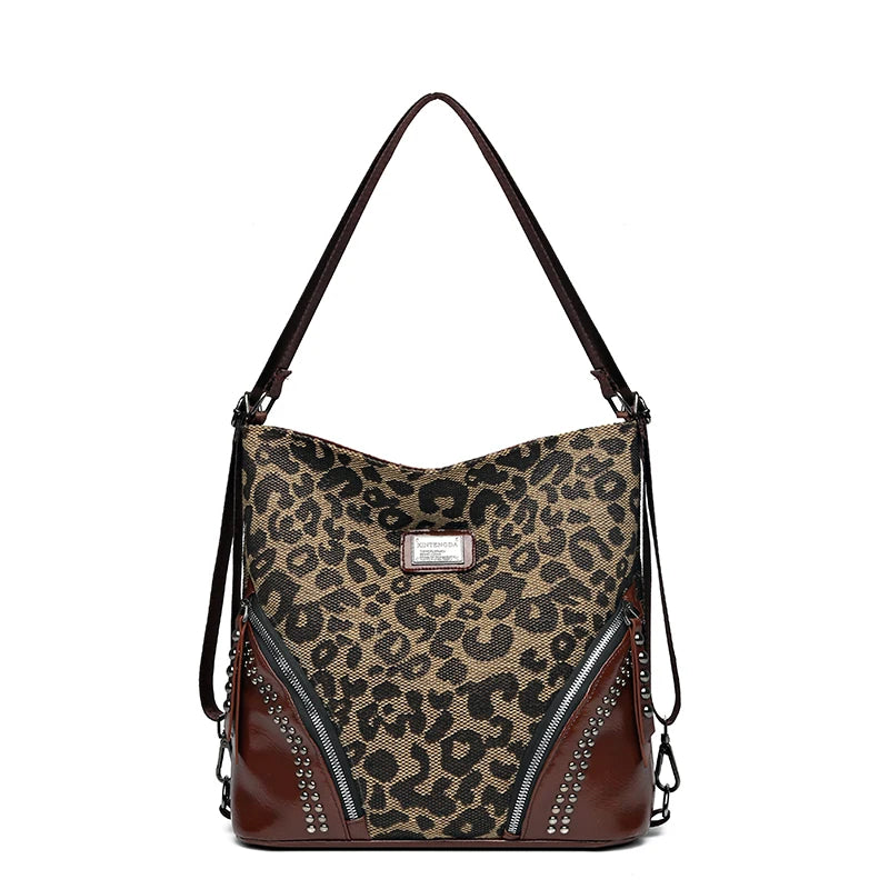 Women Backpack Fashionable Crossbody Bags Ladies Nylon Multiuse