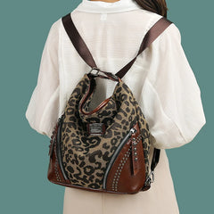 Women Backpack Fashionable Crossbody Bags Ladies Nylon Multiuse
