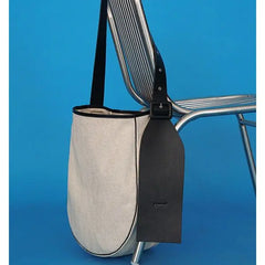 Canvas Bucket Bag Soft Casual Vintage Shoulder Crossbody Girls Bag