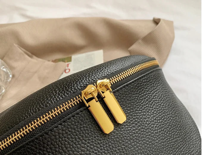 Women Bag Fanny Pack PU Bag Belt Purse Purse Pouch Bags