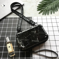 Women Marbling Totes Mini Shoulder Bag Clutch Bag