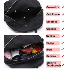 Women Backpacks School Backpack for Teenager Nylon Preppy Bagpack