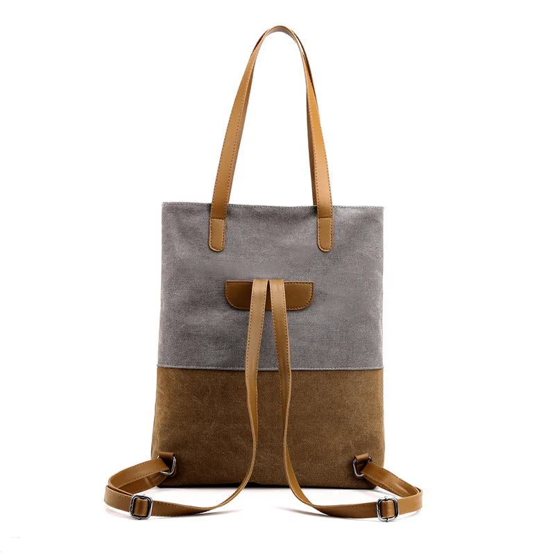 Women Large Capacity Shoulder Crossbody Bag Canvas Casual Durable Travel