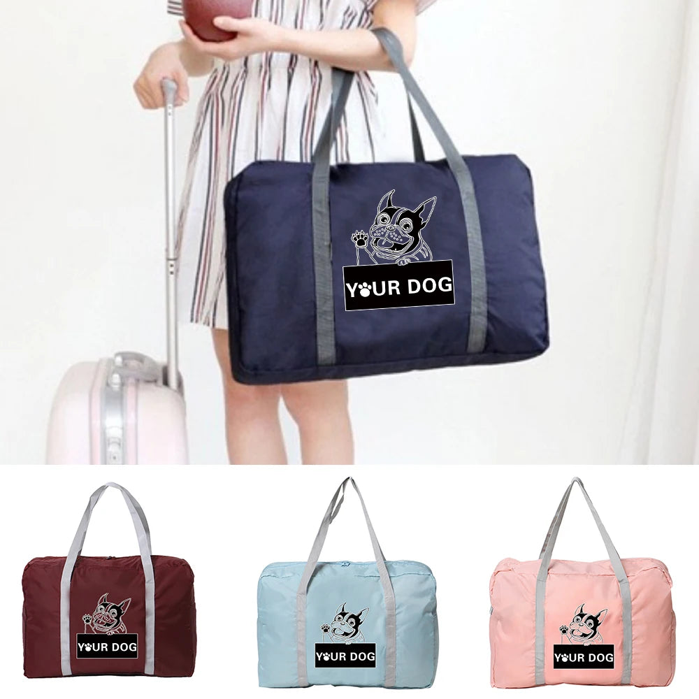 Large Capacity Women's Travel Handbag Yoga Fitness Bag