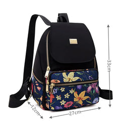 Women Nylon Travel Backpack Shoulder Bag Girls School Bag