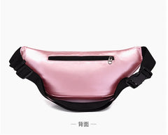 Women PU Chest Bag Female Backpacks For Teen