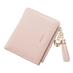 Short Leather Women Wallets Zipper Purses Portefeuille Female Purse Clutch