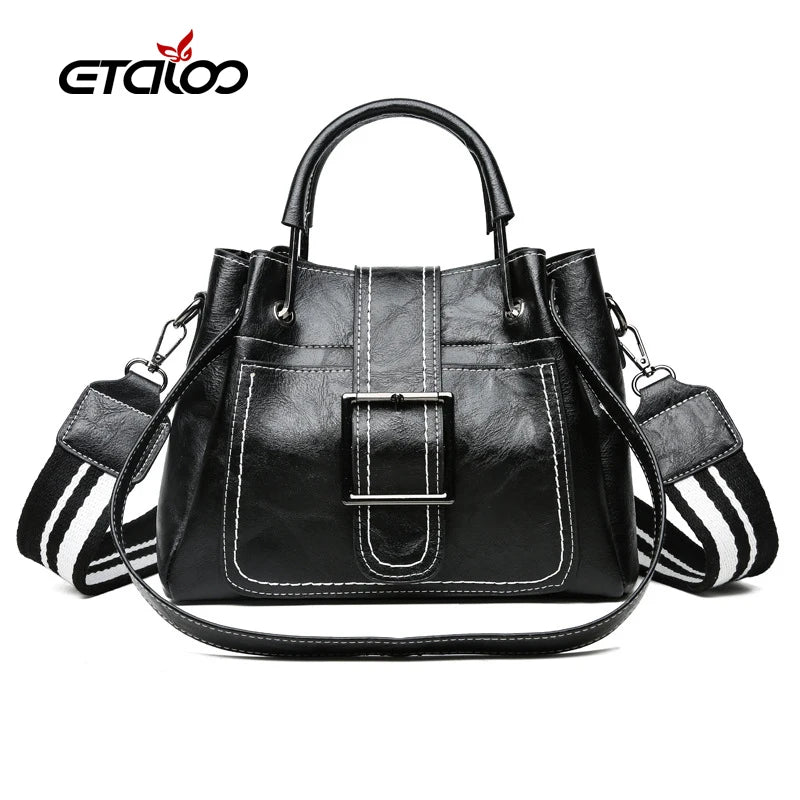 Women Shoulder Bag Soft PU Leather Large Bag Female Messenger Bags