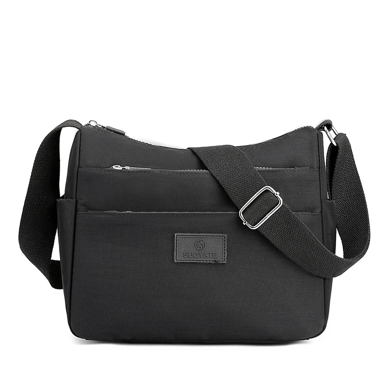 Waterproof Nylon Women Shoulder Bag Messenger Bag