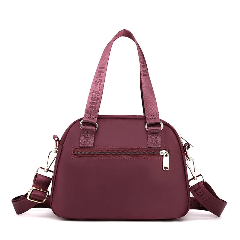 High Thread Women Shoulder Bag Nylon CrossBody Bag