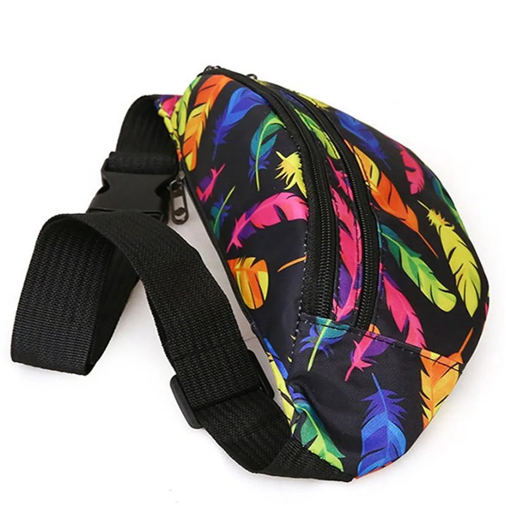 Women Waist Bag Fanny Pack Zipper Chest Bag