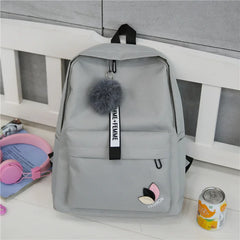Women's Backpack Rucksack Waterproof Nylon Travel Bag Girls School Bag